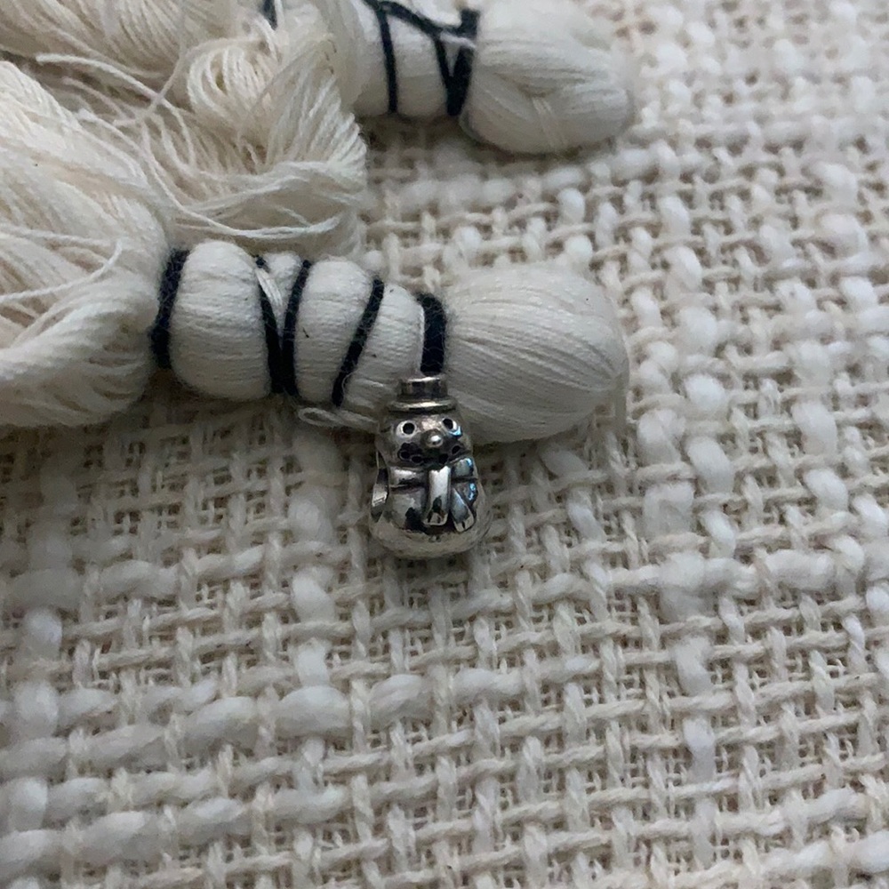 Snowman Pandora Charm